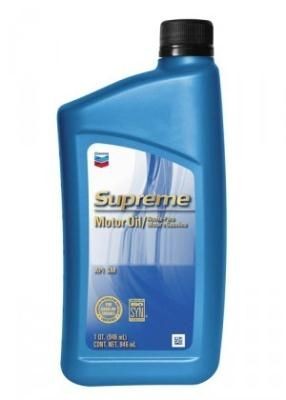 Chevron Supreme Motor Oil SAE 5W-30