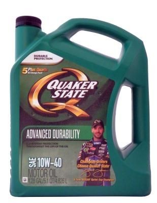 Quaker State Advanced Durability Motor Oil SAE 10W-40